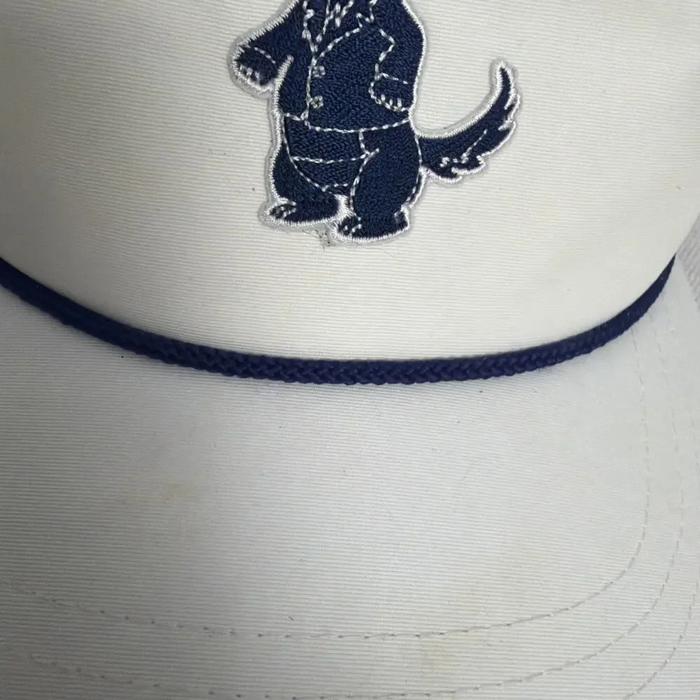 Greyson Clothiers White Wolf Rope Hat Golf Snapback Cap Multi Color Logo